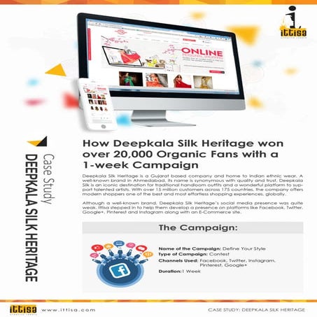 Social Media Case Study: 20000 organic fan in a week over social media