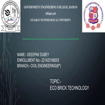 .pptx eco Brick technology ppt for civil engineering