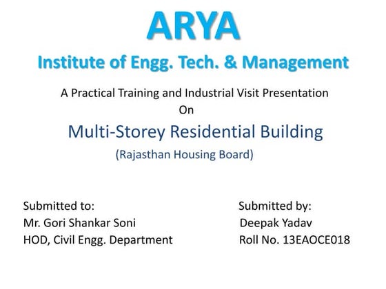 Building construction ppt | PPT