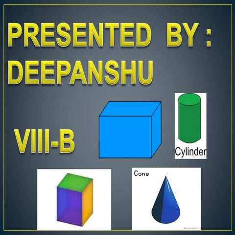  Visualizing solid shapes