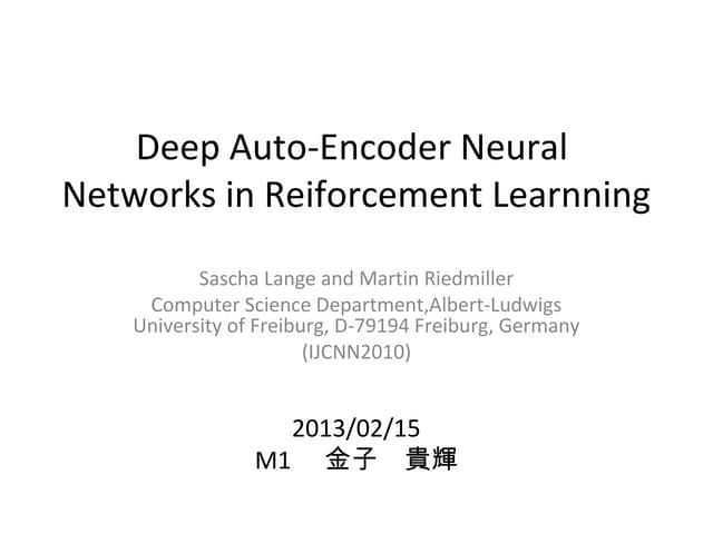 Deep Auto-Encoder Neural Networks i...