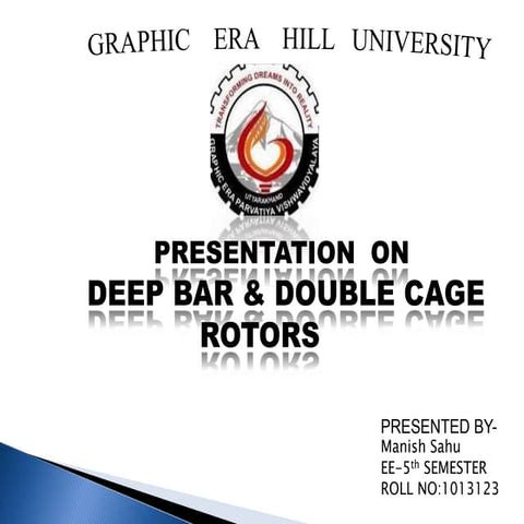 Deep bar n double cage rotors