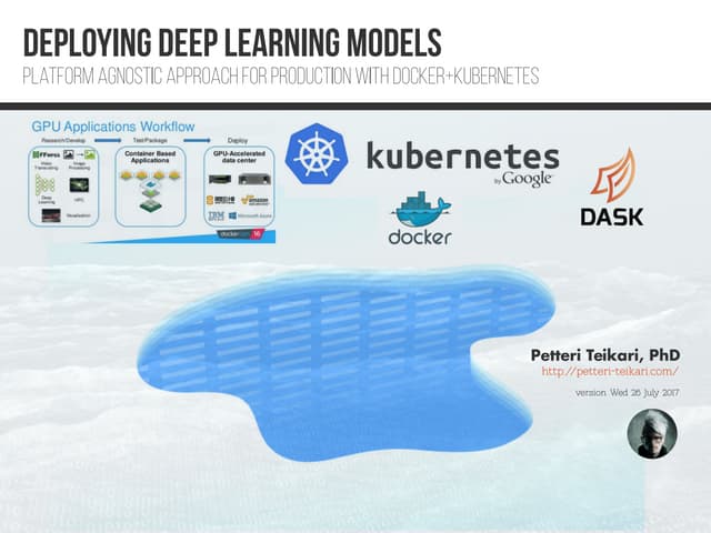 Deploying deep learning models with Docker and Kubernetes
