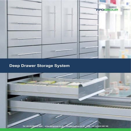 FPD Deep Pharmacy Drawer Modules