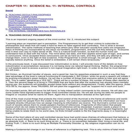 Deeper Insights 11: Internal Controls