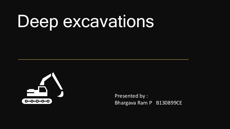 Deep Excavations A Practical Manual Pdf