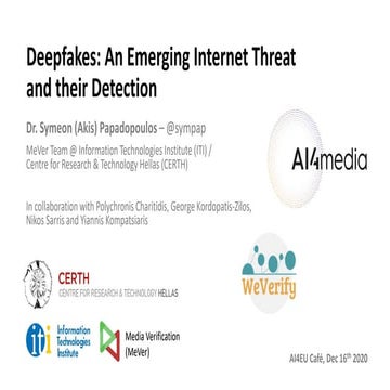 Deepfakes: An Emerging Internet Threat and their Detection