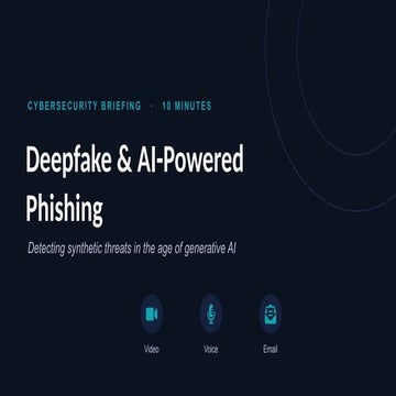 Detecting and Defending Against Deepfake and AI-Powered Phishing ...