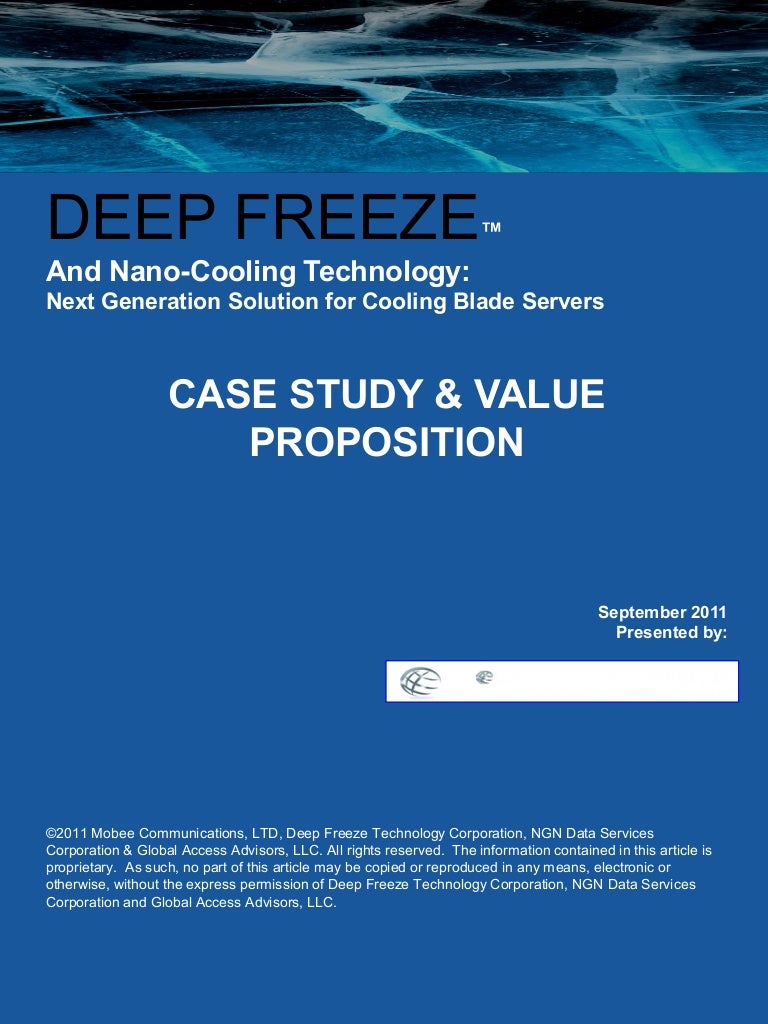 Deep Freeze Design
