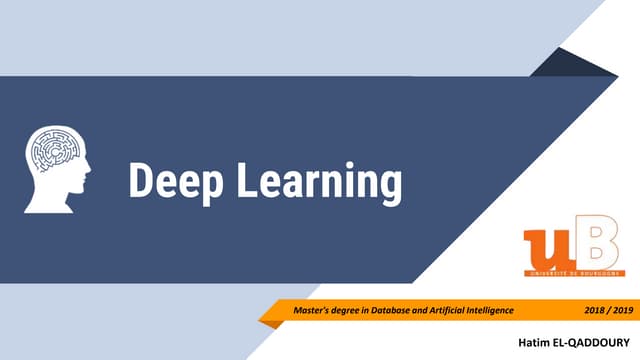 Deep learning