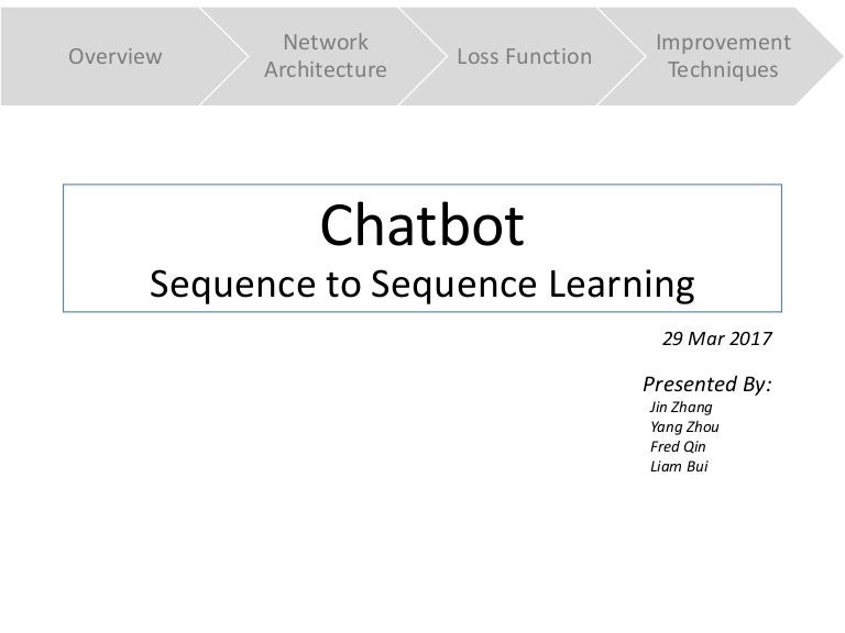 chatbot and machine learning
