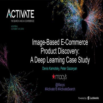 Image-Based E-Commerce Product Discovery: A Deep Learning Case Study - Denis ...