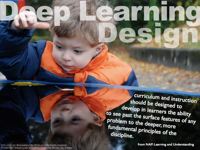 Deep Learning Design: the middle ring