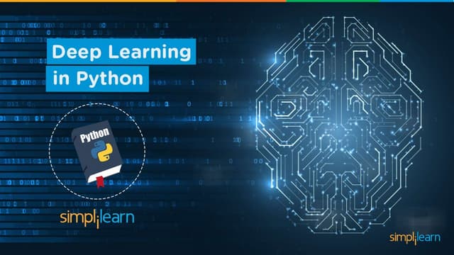 Deep Learning With Python | Deep Learning And Neural Networks | Deep ...