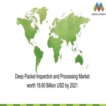 Deep Packet Inspection and Processing Market PPT: Growth, Outlook ...