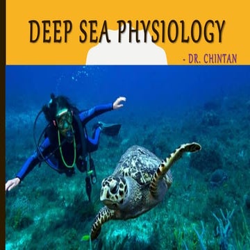 Deep sea physiology