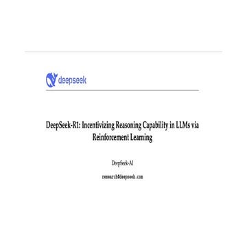 DeepSeek R1 introduction and usage daily | PPTX