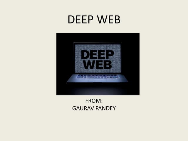 Deep web