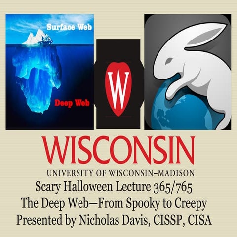 Spooky Halloween IT Security Lecture -- The Deep Web