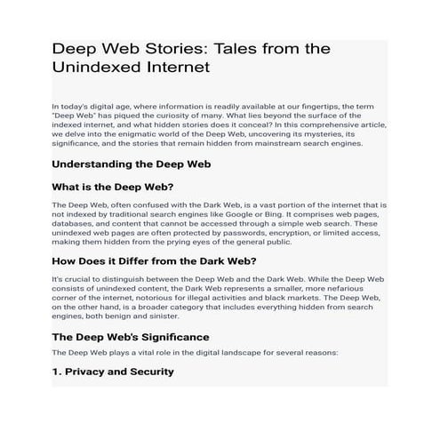 Deep Web Stories_ Tales from the Unindexed Internet.pdf
