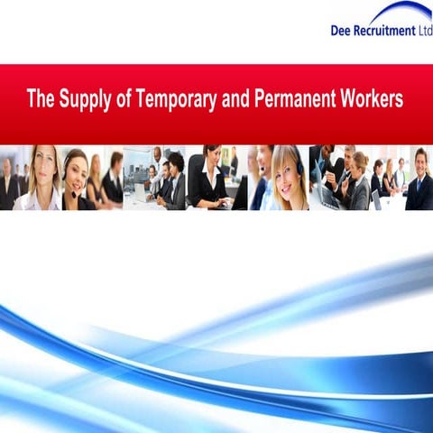 Dee Recruitment Company Presentation