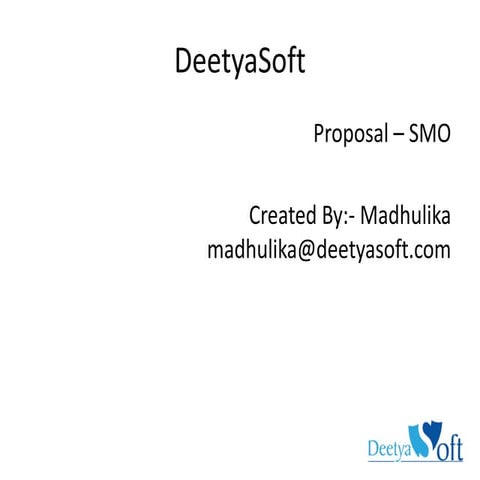 social media service by DeetyaSoft.Pvt.Ltd