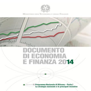 DEF Documento di Economia e Finanza...