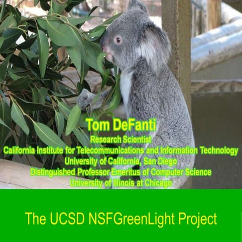 GreenLight:  GLIF 2009