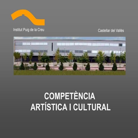 competència artística i cultural