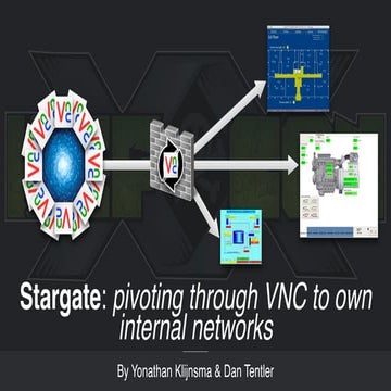 DEF CON 24 - Klijnsma and Tentler - stargate pivoting through vnc