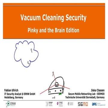 DEF CON 27- JISKA FABIAN - vacuum cleaning security
