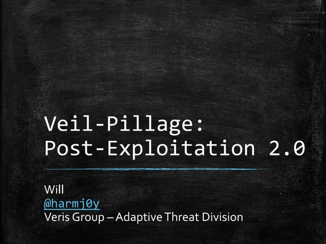 Defcon - Veil-Pillage