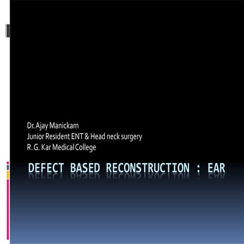 various methods of EAR RECONSTRUCTION.ppt
