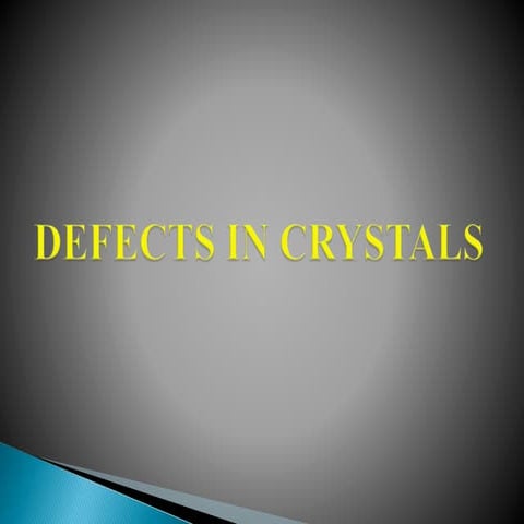DIFFERENT TYPES OF DEFECTS IN CRYSTALS.pptx