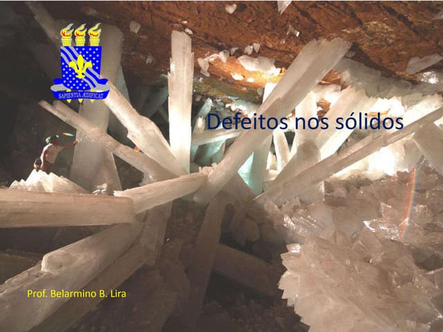 Defeitos nos sólidos