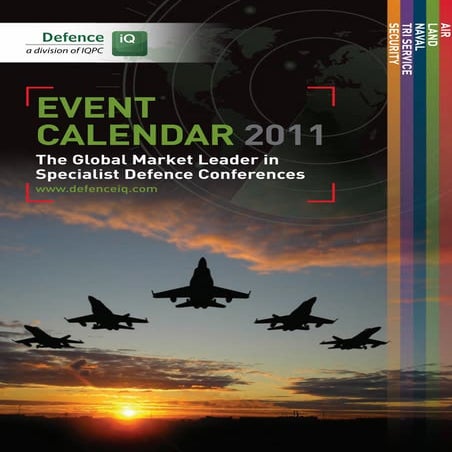 Defence IQ Events Calendar 2011