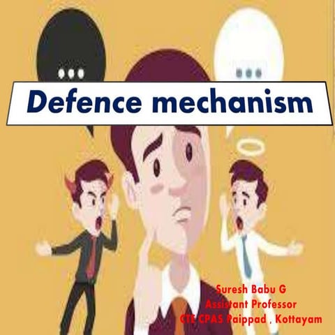 Defence mechanism (Adjustment mechanism)