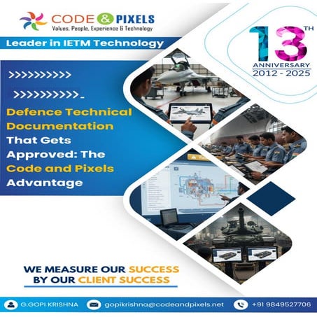 Defence Technical Documentation That Gets Approved The Code and Pixels ...