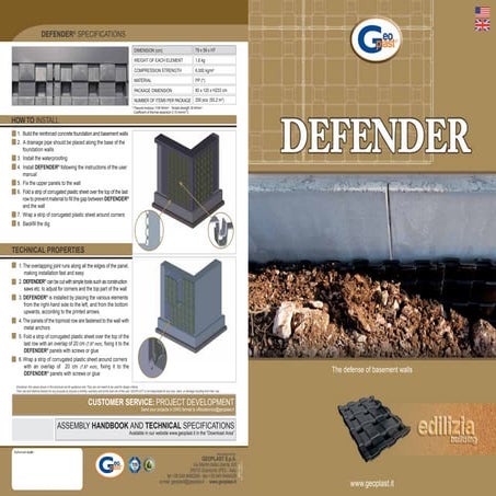 Cdr 001 colbonddrain cx1000-gb-a[1] | PDF
