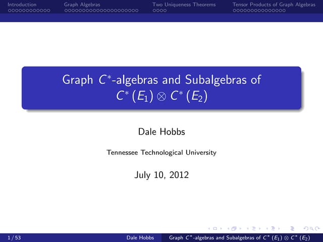Masters Thesis Defense