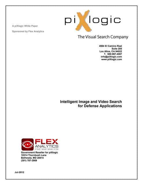 Defense applications white paper