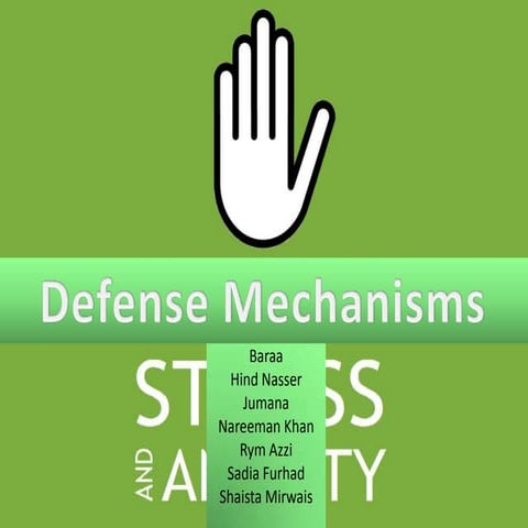 Defense mechanisms