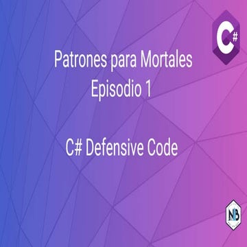 Defensive code C#