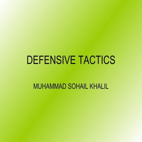 Defensive tactics agains merger and acquistion
