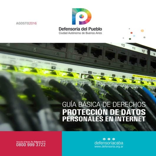 Guía de protección de datos personales en la red