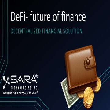 DeFi- future of finance