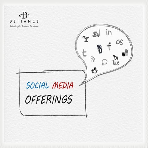 Defiance Social Media Offerings