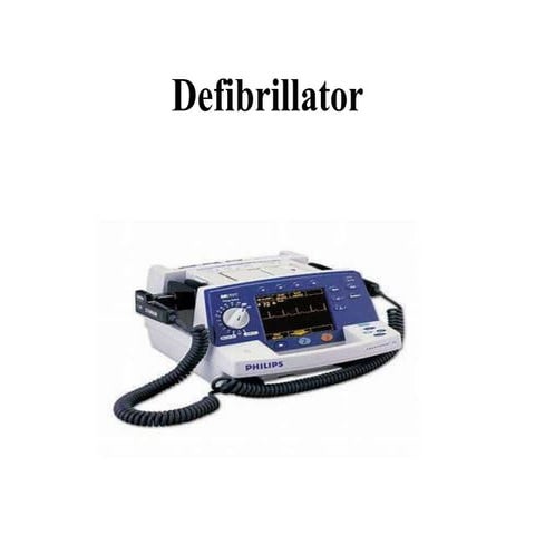 Defibrillator