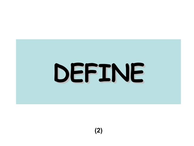 Define 2