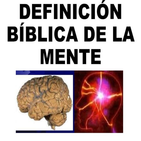 Definición bíblica de la mente